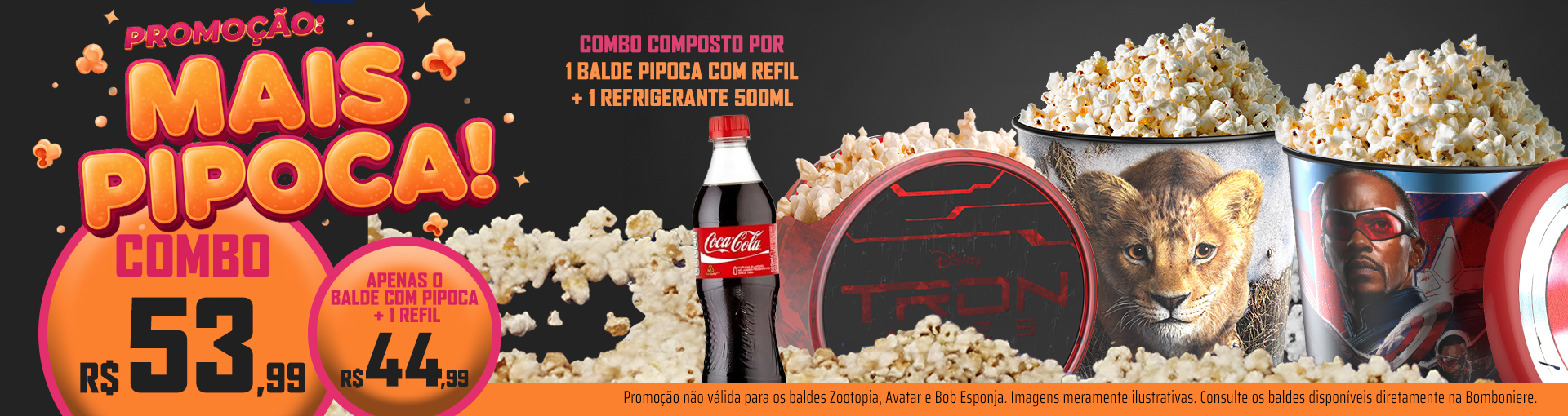 Promoção Mais Pipoca